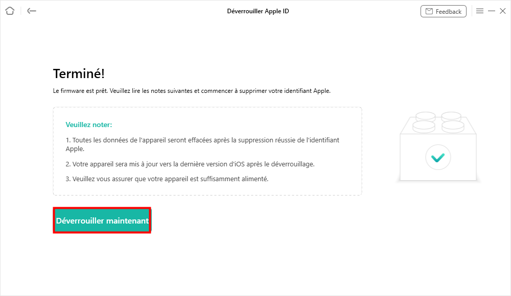 Le téléchargement a été terminé