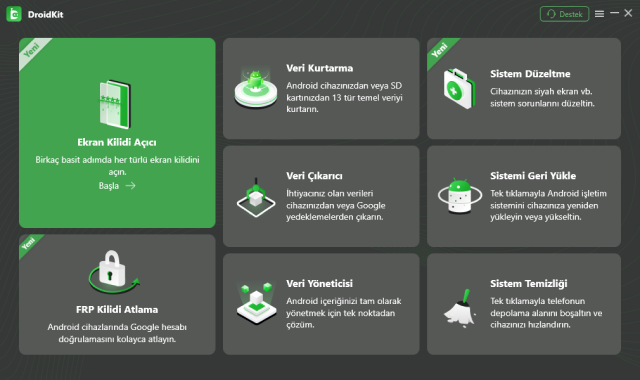 Hemen DroidKit SatÄ±n al