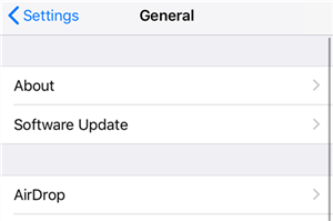 Update iOS on iPhone