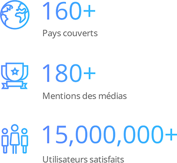 Graphique des gens bleus et blancs