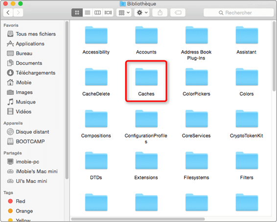 Supprimer les caches sur Mac manuellement