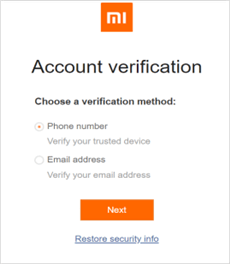 Account Verification